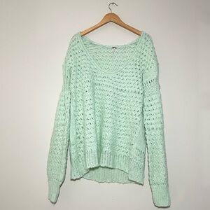 Free People Crashing Waves Pullover Sweater